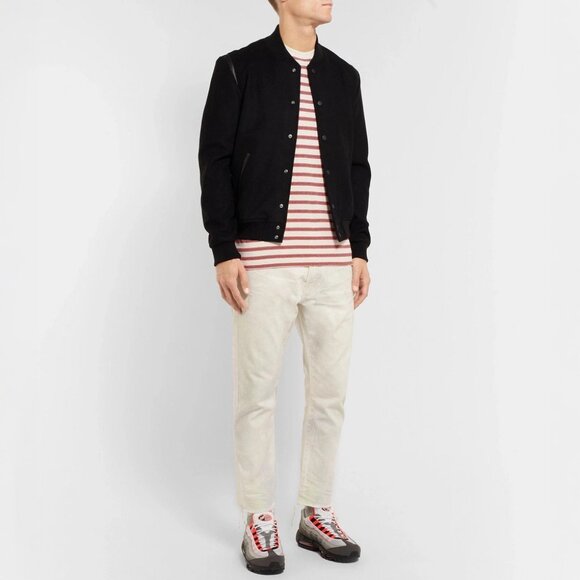 John Elliott Striped Boucle T-Shirt - sz 4 (XL) - Picture 3 of 12